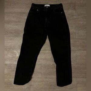 Abercrombie and fitch ankle straight ultra high curvy jeans size 29